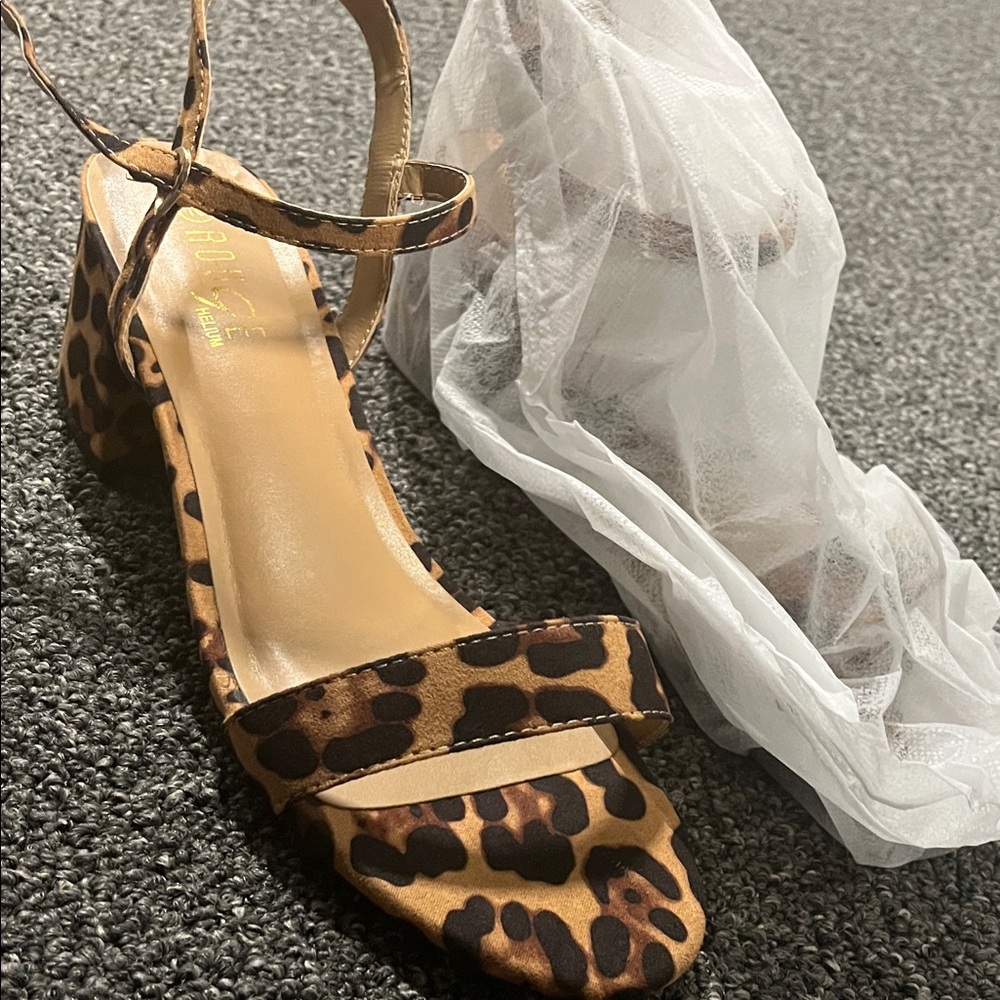 Rouge! Leopard Print Heels